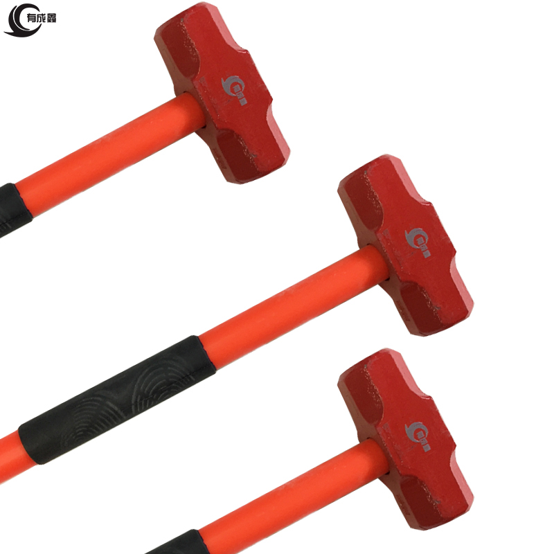 有成鑫 防震八角锤 红色 18P/把