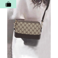 斜挎小包包女2020夏季新款休闲百搭双拉链单肩包配皮气质贝壳包NEW LAKE女斜挎包