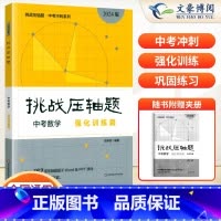中考数学---强化训练篇 初中通用 [正版]2024新版挑战压轴题中考数学物理化学入门篇精讲篇强化篇专项训练七年级八年级