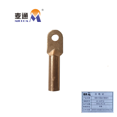 麦通铜鼻子 国标DT铜线耳(DT-25平方)/个