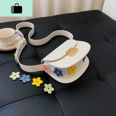 小包包女包2020流行新款潮夏季百搭宽带单肩斜挎包时尚质感马鞍包NEW LAKE女斜挎包