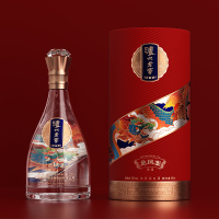 泸州老窖龙凤銮锦藏浓香型商务宴请节日送礼酒纯粮口粮酒52度500ml 单瓶装