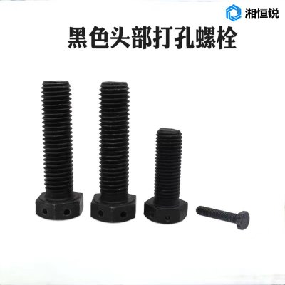 湘恒锐 六角头带孔螺栓 GB31.1 M24×120mm 个