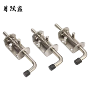 月跃鑫 弹簧插销 不锈钢弹簧门锁 10*135个