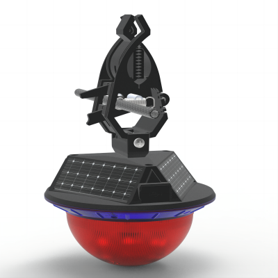 川耘腾 CYT-JSD630 太阳能声光警示灯(计价单位:个) 黑红色