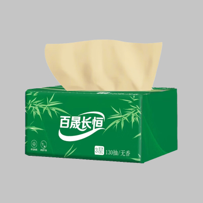 百晟长恒 BSCH-C17E 3层*130抽*190mm*195mm 面巾纸(计价单位:盒)绿色