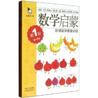 正版新书]数学启蒙(2-3岁共4册)/阶梯数学思维训练真果果9787510