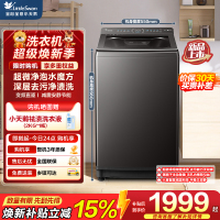 小天鹅(LittleSwan)10KG波轮洗衣机全自动 水魔方小乌梅超微净泡直驱变频TB10VE40D