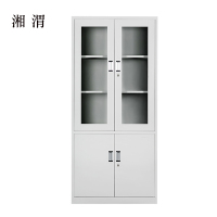 湘渭钢制文件柜档案柜财务凭证柜带锁储物柜铁皮柜书柜大器械文件柜