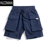 HLCOMAN美式P44棉工装短裤青少年适用直筒型夏季男装工装 青少年适用马裤 美式P44短裤 水洗五分裤