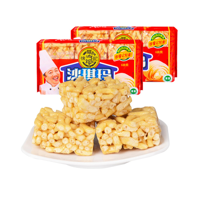 徐福记沙琪玛松软蛋黄味168g*2包