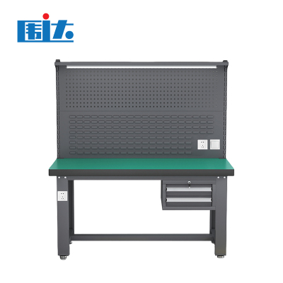 围达 电工实训台 180*180cm吊二抽 张