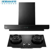 老板(ROBAM)油烟机烟灶套餐两件套欧式触控式27立方5.2灶具厨电套装66X5-E2+55B7A-D2
