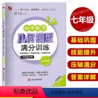 初中数学几何模型满分训练 七年级/初中一年级 [正版]初中数学几何模型满分训练 七年级/7年级上下册 附答案详解 基础巩