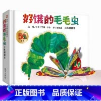 [立体洞洞书]好饿的毛毛虫 [正版]信谊宝宝起步走 好饿的毛毛虫绘本 0-1/2到3岁-6周岁幼儿园小班宝宝早教启蒙书儿