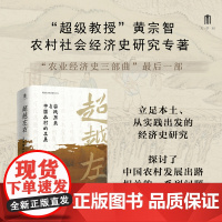 大学问·超越左右:实践历史与中国农村的发展 黄宗智/著 中国经济史、实践历史、中国农村、 中国社会、广西师范大学出版社