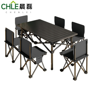 晨磊露营桌椅120*55*50cm/套
