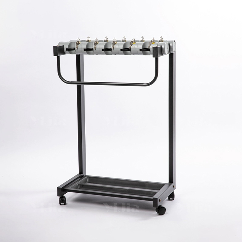 翌嘉YJ4122848 雨伞架大容量伞架商用酒店铁艺含锁雨伞收纳架 10头