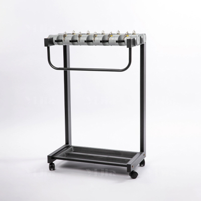 翌嘉YJ4122848 雨伞架大容量伞架商用酒店铁艺含锁雨伞收纳架 10头