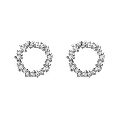 925轻奢高级感纯银耳钉女耳环2025年新款潮耳饰小众设计感送女朋友老婆情人节七夕生日礼物