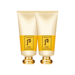 2支|Whoo/后 拱辰享泡沫洁面膏 180ml 温和 洁肤 高保湿