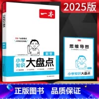 数学 小学通用 [正版]2025版小学知识大盘点数学 小学四五六年级使用小升初系统总复习资料 小学毕业升学真题专项训练必