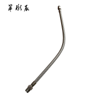 萃珑辰 不锈钢外丝高压金属编织软管 DN25*1000mm 根
