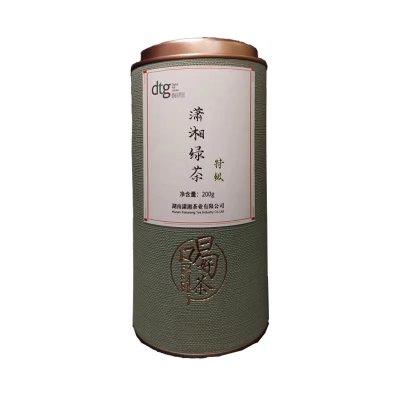 数码茶园牌潇湘绿茶200g/罐