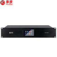 惠度(HuiDu)HD-8120M有线手拉手全会议麦克风数字系统话筒IP视像跟踪双机热备份台面式方管话筒会议主机