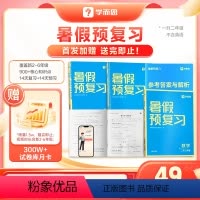 二升三语数暑假预复习(二年级使用) 小学通用 [正版]学而思暑假预复习一升二升三四五年级二年级上下册数学语文英语小学生暑