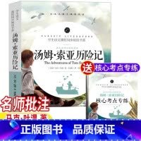 汤姆·索亚历险记 [正版]汤姆索亚历险记原著完整无删减版马克吐温著名师导读带批注读后感五六年级文学类必读课外书六年级下册