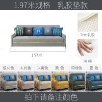 轻奢沙发床可折叠客厅双人小户型两用多功能坐卧推拉床书房阳台