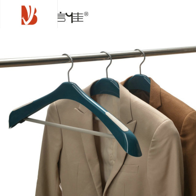 三维工匠衣架男士宽肩加长50cm加大码衣撑大号防滑成人衣服架晾晒欧式