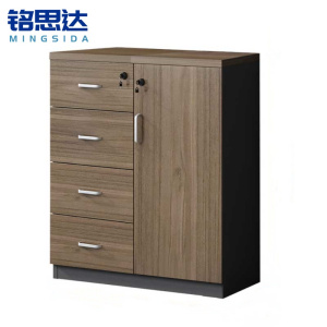 铭思达储物柜单门四抽台