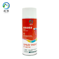 玫铁 自喷漆 白色450ml 瓶