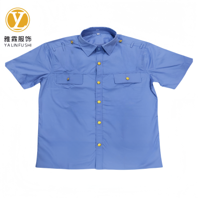 雅霖服 高质棉短袖保安衬衫YLF-24MY66 件