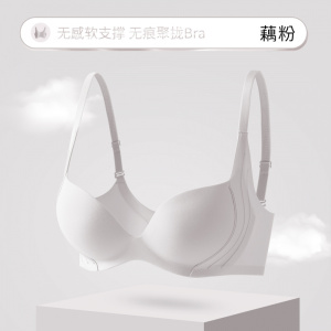 品牌同款小胸聚拢显大胸罩升杯舒适软支撑文胸夏季薄款无痕内衣女