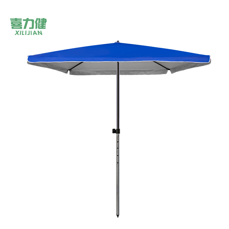 喜力健 户外四角遮阳伞 蓝S-2.8*2.2M 把