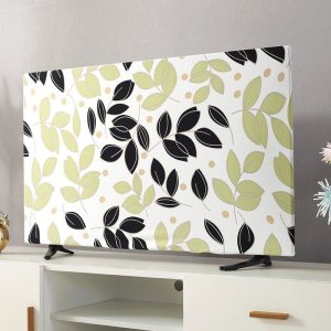 家柏饰(CORATED)防尘罩盖巾43寸55寸50寸65寸家用挂式液晶电视套盖布 豆蔻年华 50英寸