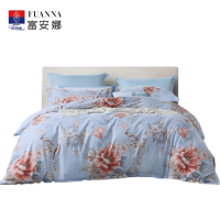 富安娜磨毛四件套-云锦星晴203*229cm