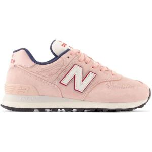 新百伦(New Balance)新平衡女士休闲跑鞋轻便缓震透气运动鞋女款W pink(pink_/_white) 40.5