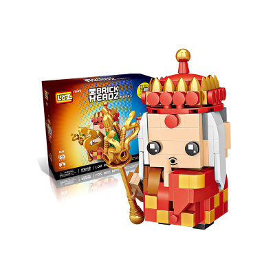 loz俐智 mini颗粒西游记系列 唐僧 儿童玩具3-6-12周岁儿童创意拼插