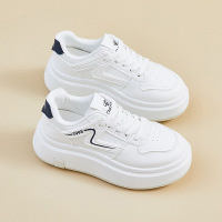 秋季新款小白鞋ins韩版女学生板鞋运动厚底增高休闲街拍