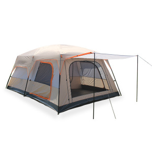 以素户外露营帐篷两室一厅帐篷5-8-12多人野营帐篷家庭出游二室一厅帐篷