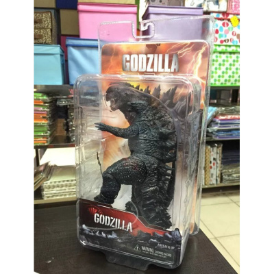 NECA2019新哥斯拉2怪兽手办SHM基多拉三头龙模型玩具玩偶软胶2014哥斯拉15cm国产