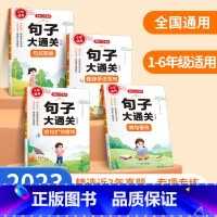 句子大通关(全4册) 小学通用 [正版]教育小学生句子大通关 123456年级 句式转换 病句修改 修辞手法写话 仿句扩