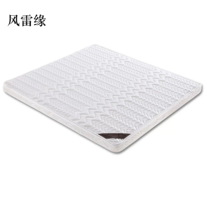 风雷缘椰棕床垫家用棕垫8cm防螨抗菌(0胶水天然椰棕+软硬两用+全拆洗)1350mm*2000mm