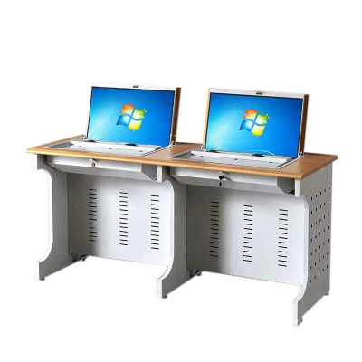 历途科技双人电脑升降桌1600*600*750mm 张