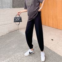 裤春秋款外穿裤子秋季长裤宽松休闲运动裤卫裤装秋装