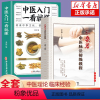 [正版]全2册 长桑君中医脉法初级教程+中医入门一看就懂 中医基础理论数据健康衍生传统文化脉诊 中医临床诊疗指南脉诊医